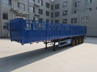 4 Axle Fence Cargo Semi-Trailer