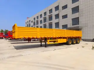 DROPSIDE SIDEWALL CARGO SEMI-TRAILER